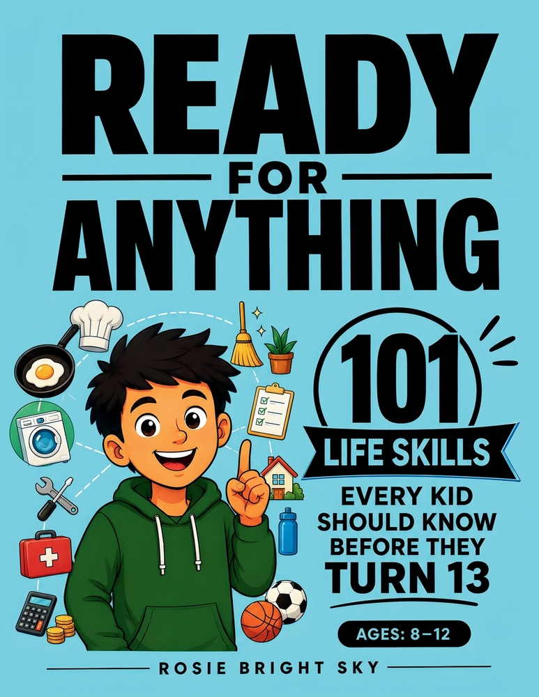 Ready for Anything: 101 Life Skills Every Kid Should Know Before They Turn 13 (Ages 8-12) cover