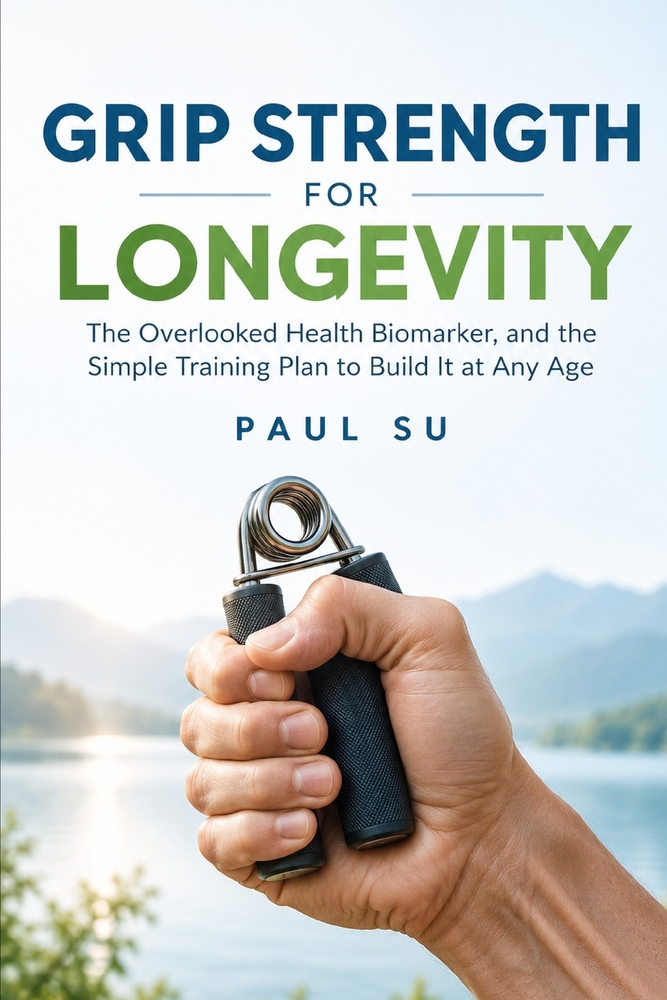 Grip Strength for Longevity: The Overlooked Health Biomarker, and the Simple Training Plan to Build It at Any Age cover