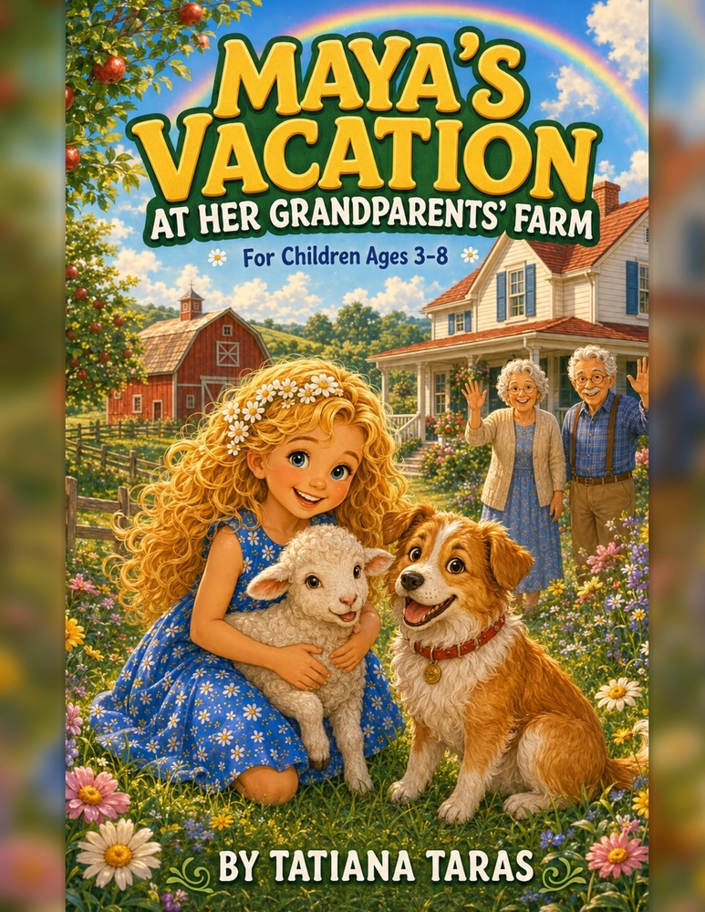 Maya's Vacation at Her Grandparent's Farm cover
