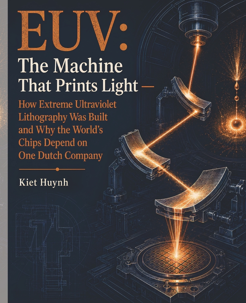 Euv: The Machine That Prints Light: How Extreme Ultraviolet Lithography Was Built and Why the World's Chips Depend on One Dutch Company cover
