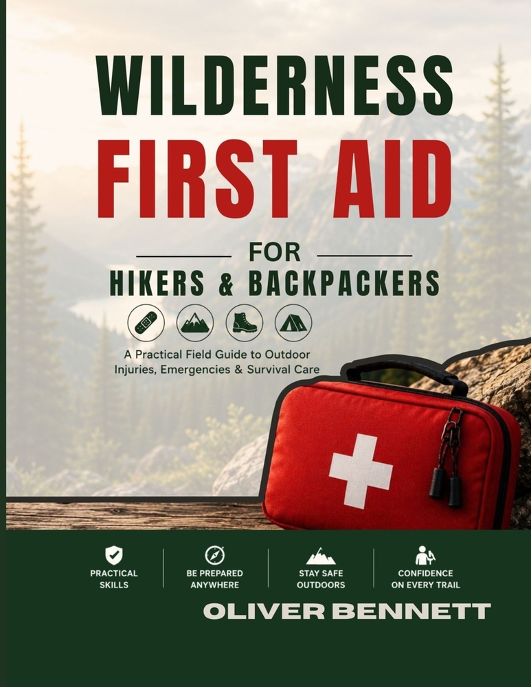 Wilderness First Aid for Hikers & Backpackers: A Practical Field Guide to Outdoor Injuries, Emergencies & Survival Care cover