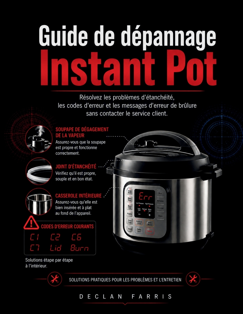 Guide de dépannage Instant Pot: Résolvez les problèmes d'étanchéité, les codes d'erreur et les messages d'erreur de brûlure sans contacter le service cover