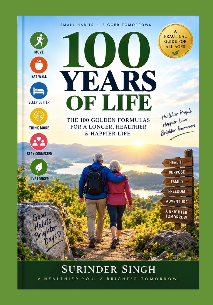 100 Years of Life: The 100 Golden Formulas for a Longer, Healthier & Happier Life cover