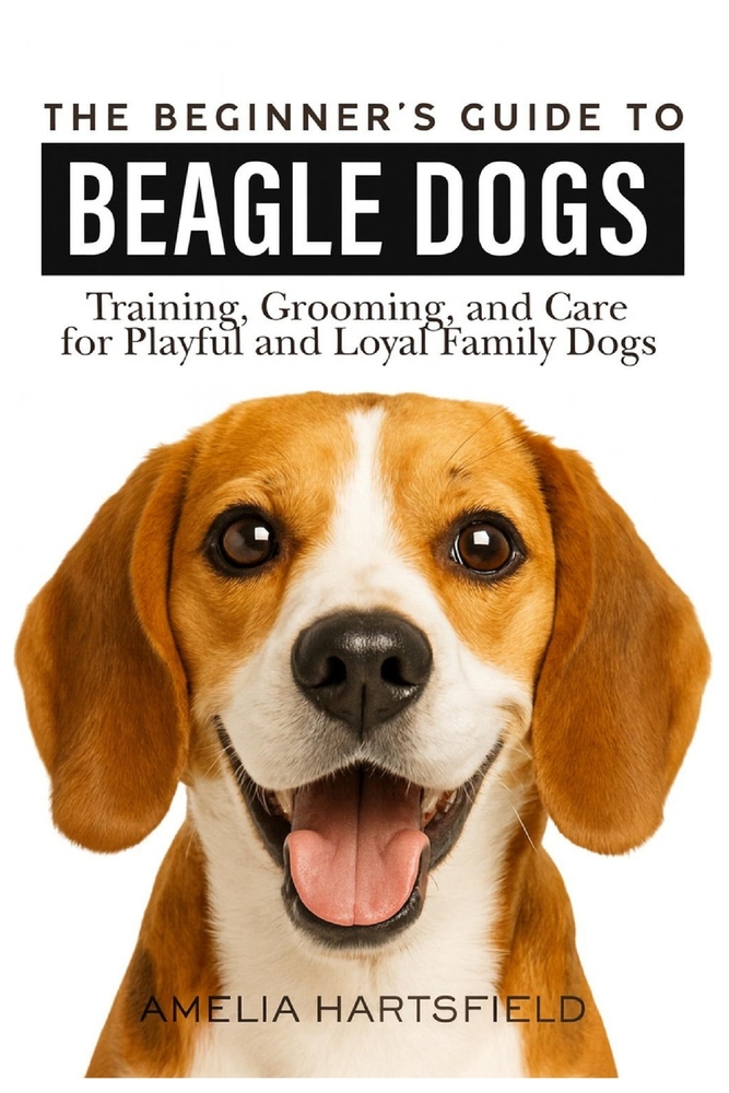 The Beginner's Guide to Beagles: Training, Grooming, and Care for Playful and Loyal Family Dogs cover