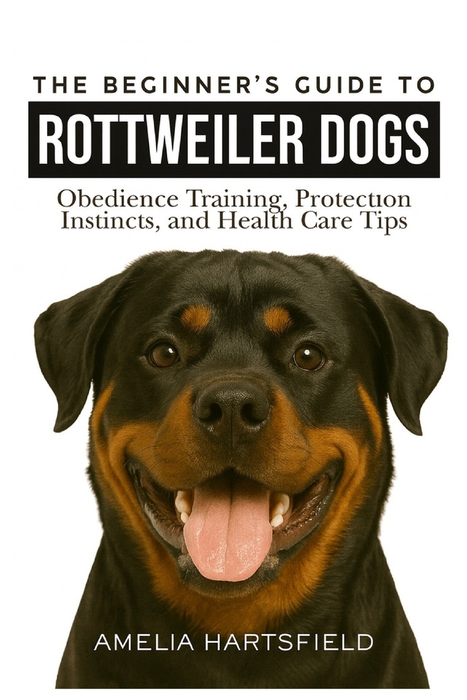The Beginner's Guide to Rottweilers: Obedience Training, Protection Instincts, and Health Care Tips cover