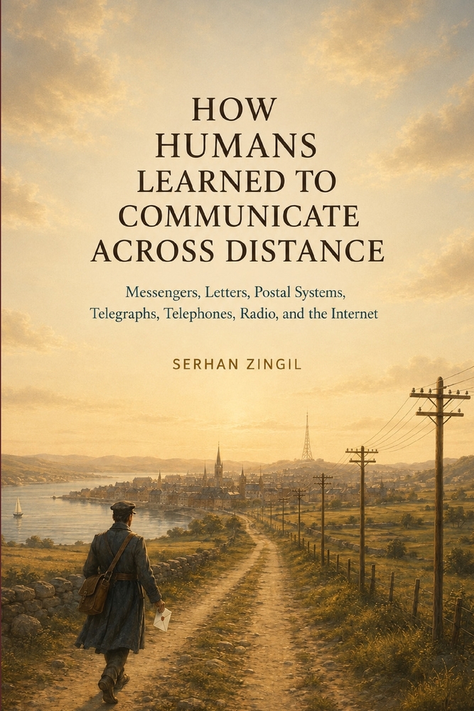 How Humans Learned to Communicate Across Distance: Messengers, Letters, Postal Systems, Telegraphs, Telephones, Radio, and the Internet cover