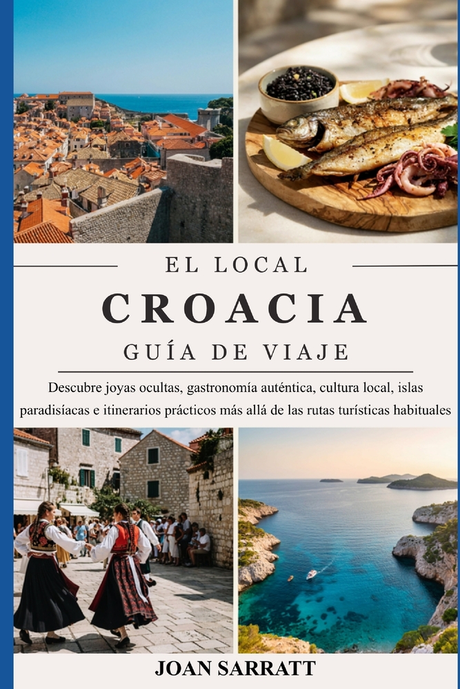 El Local Croacia Guía de Viaje: Descubre joyas ocultas, gastronomía auténtica, cultura local, islas paradisíacas e itinerarios prácticos más allá de l cover