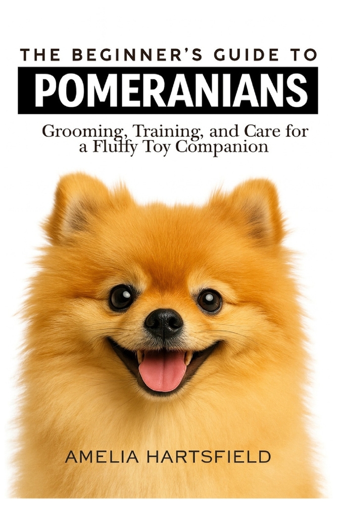 The Beginner's Guide to Pomeranians: Grooming, Training, and Care for a Fluffy Toy Companion cover
