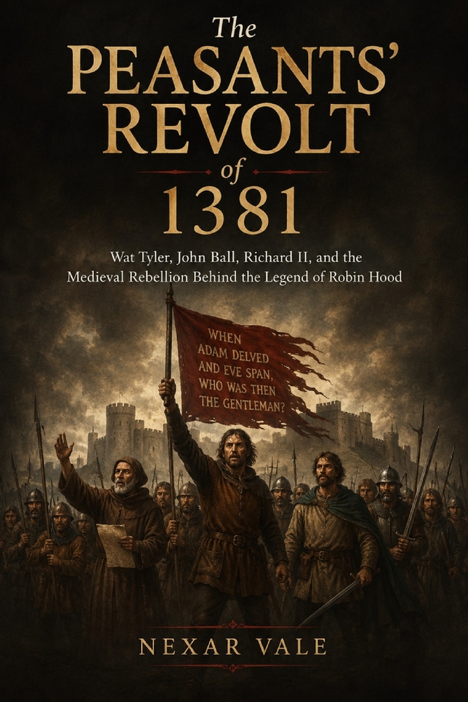 The Peasants' Revolt of 1381: Wat Tyler, John Ball, Richard II, and the Medieval Rebellion Behind the Legend of Robin Hood cover