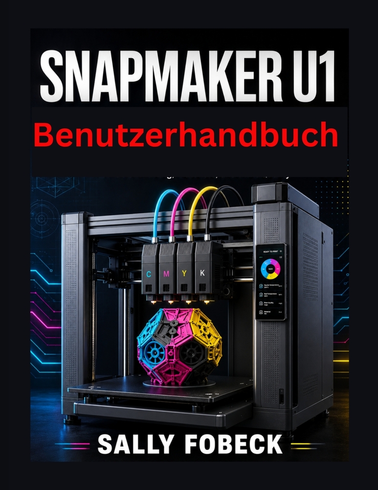 Snapmaker U1 Benutzerhandbuch: Eine Schritt für Schritt Anleitung zum Vierfarbdruck, zu Materialien und zur Druckqualität cover