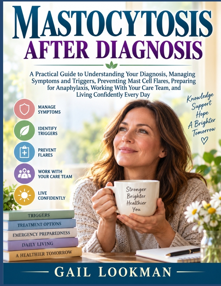 Mastocytosis After Diagnosis: A Practical Guide to Understanding Your Diagnosis, Managing Symptoms and Triggers, Preventing Mast Cell Flares, Preparin cover