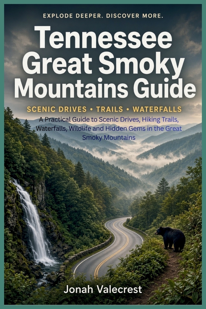 Tennessee Great Smoky Mountains Guide: A Practical Guide to Scenic Drives, Hiking Trails, Waterfalls, Wildlife and Hidden Gems in the Great Smoky Moun cover