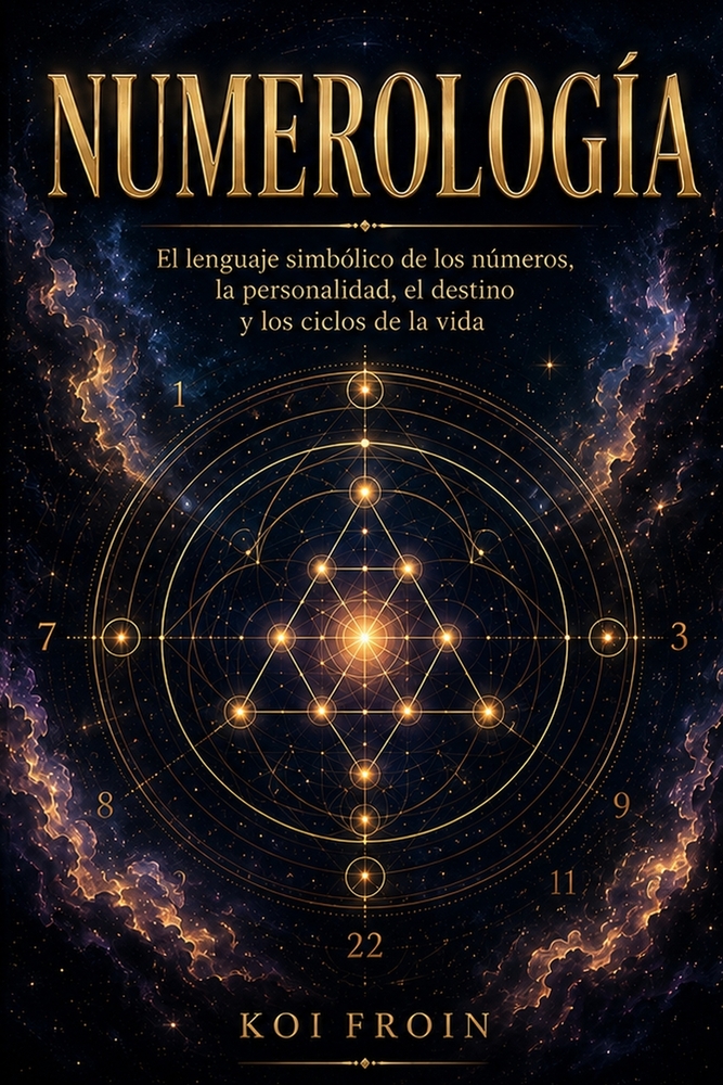 Numerología: El lenguaje simbólico de los números, la personalidad, el destino y los ciclos de la vida. cover