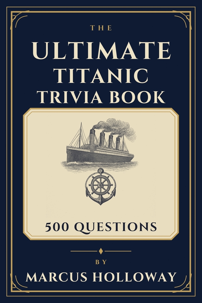 The Ultimate Titanic Trivia Book: 500 Questions on the Ship, the Voyage, the Sinking, and the Legacy of the Titanic cover