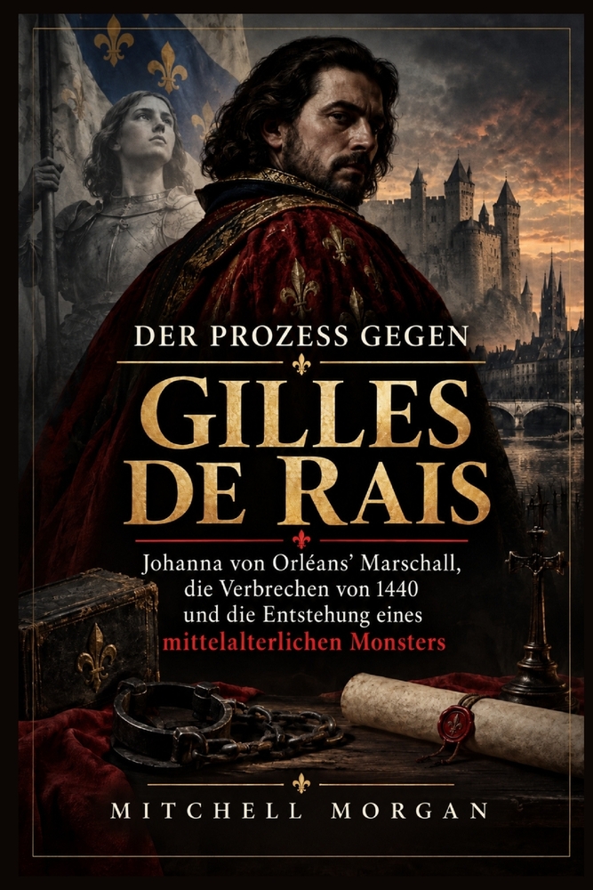 Der Prozess gegen Gilles de Rais: Johanna von Orléans' Marschall, die Verbrechen von 1440 und die Entstehung eines mittelalterlichen Monsters cover
