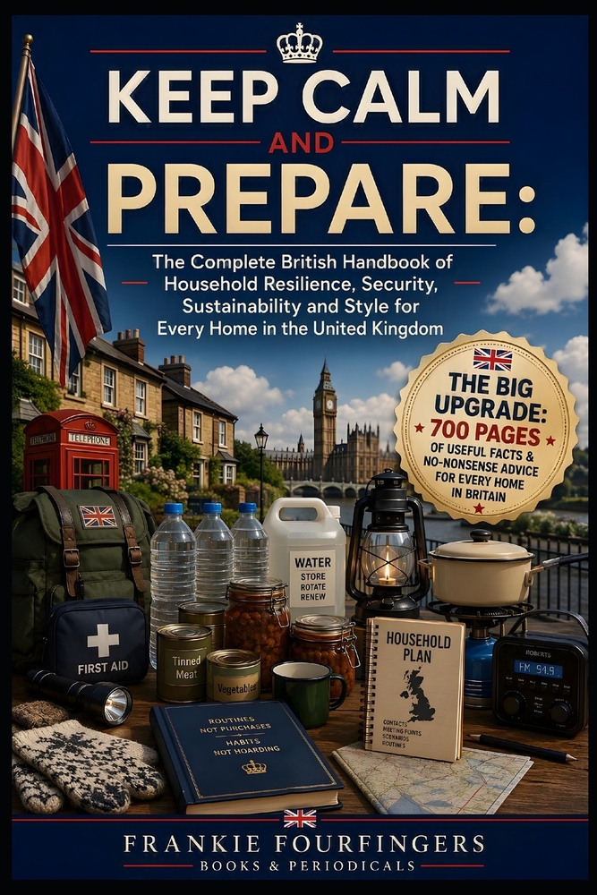 Keep Calm and Prepare: The Complete British Handbook of Household Resilience Security, Sustainability and Style for Every Home in the United Kingdom cover