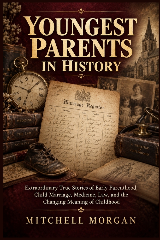 Youngest Parents In History: Extraordinary True Stories of Early Parenthood, Child Marriage, Medicine, Law, and the Changing Meaning of Childhood cover