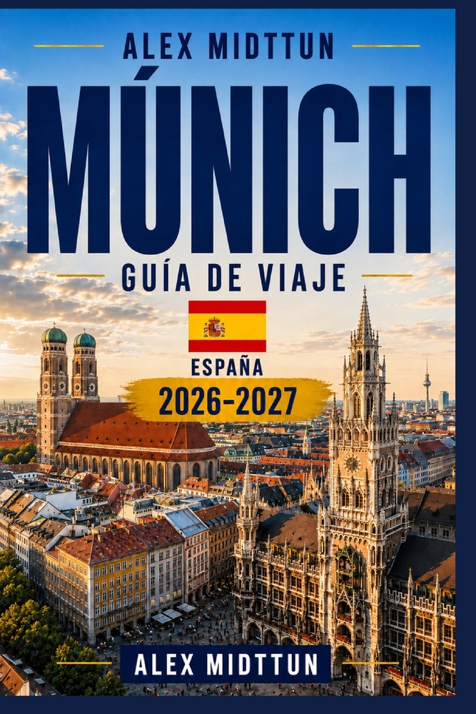 Múnich Guía de viaje 2026-2027: Descubre la cultura bávara, el castillo de Neuschwanstein, Marienplatz, jardines de cerveza, paisajes alpinos, gastron cover
