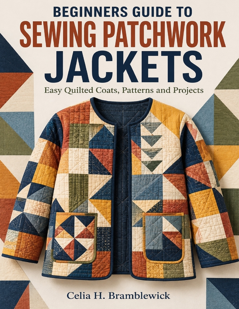 Beginners Guide To Sewing Patchwork Jackets: Easy Quilted Coats, Patterns and Projects cover