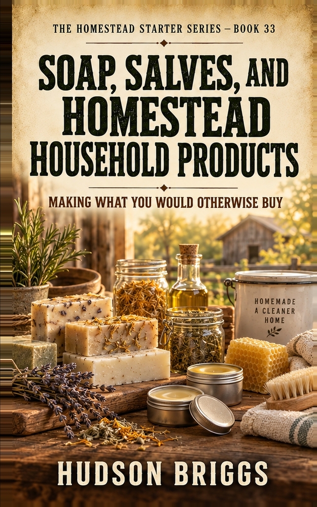 Soap, Salves, and Homestead Household Products: Making What You Would Otherwise Buy cover
