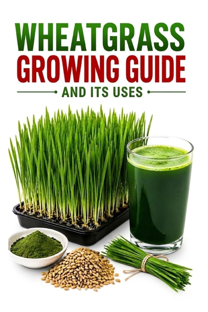 Wheatgrass Growing Guide and Its Uses cover