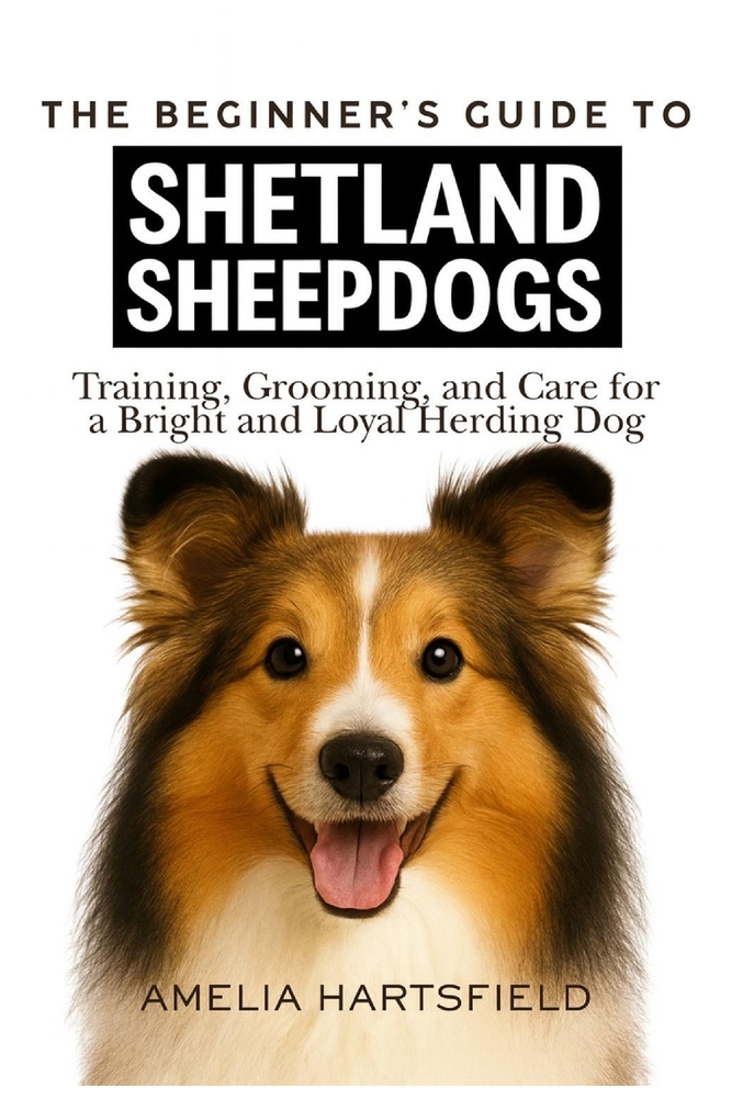 The Beginner's Guide to Shetland Sheepdogs: Training, Grooming, and Care for a Bright and Loyal Herding Dog cover