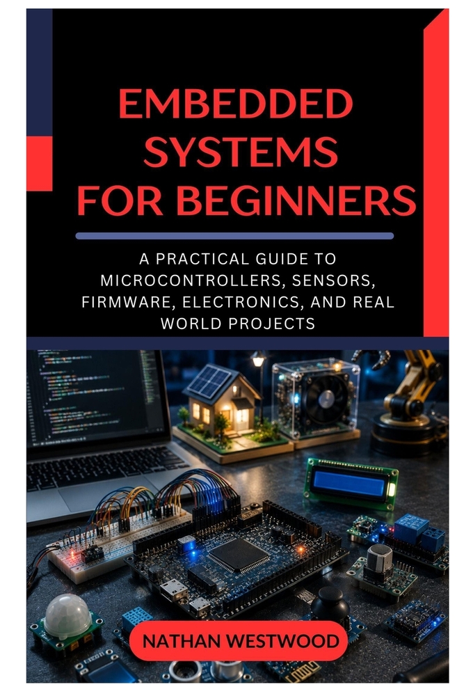 Embedded Systems for Beginners: A Practical Guide to Microcontrollers, Sensors, Firmware, Electronics, and Real World Projects cover