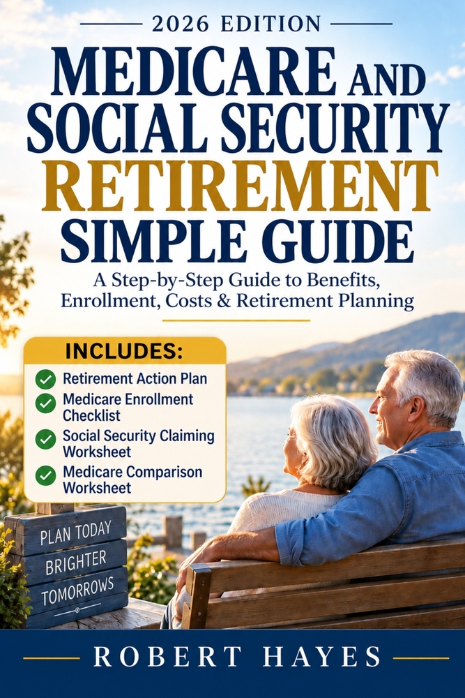 Medicare and Social Security Retirement Simple Guide 2026: The Step-by-Step Guide to Understanding Medicare, Maximizing Social Security Benefits, Avoi cover
