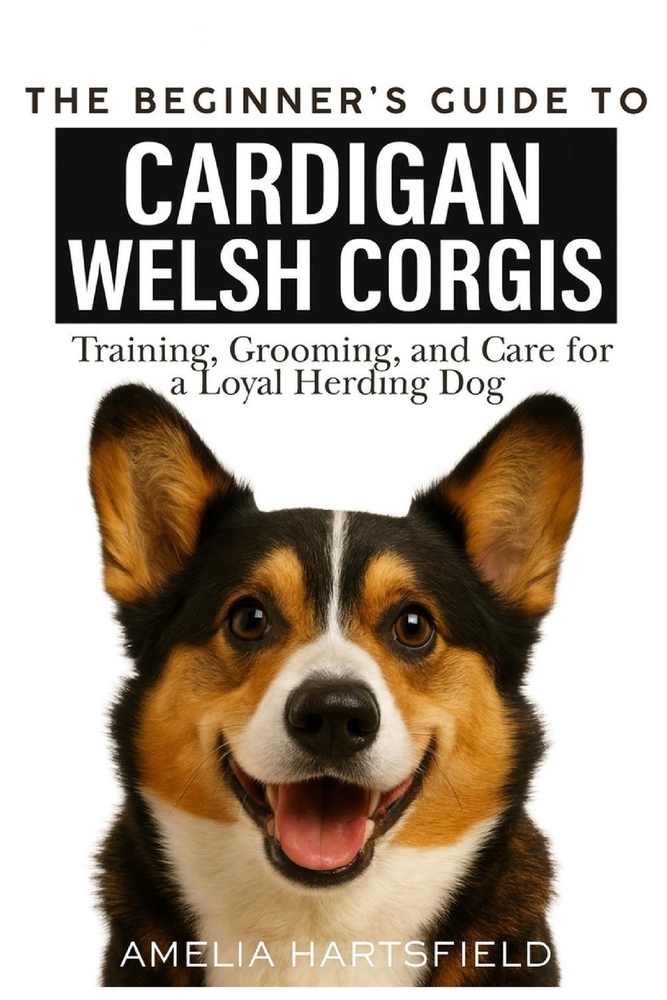 The Beginner's Guide to Cardigan Welsh Corgis: Training, Grooming, and Care for a Loyal Herding Dog cover