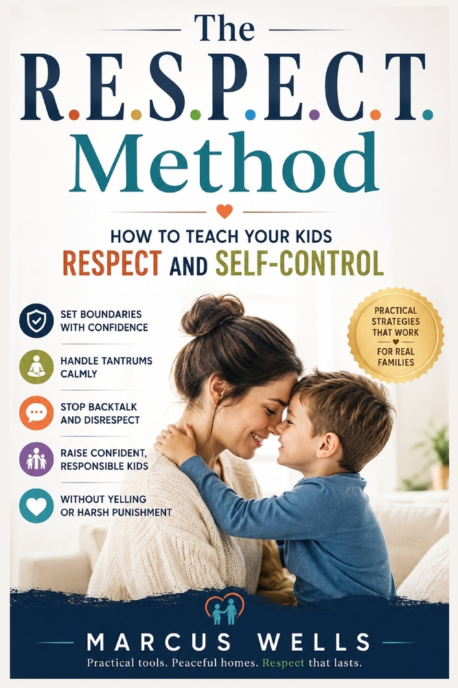 How to Teach Your Kids Respect and Self-Control: A Practical Guide to Setting Boundaries, Handling Tantrums, Stopping Backtalk, and Raising Confident, cover