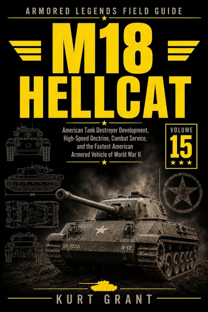 M18 Hellcat: Development, High-Speed Tank Destroyer Doctrine, Combat Service, and the Fastest American Armored Vehicle of World War II cover