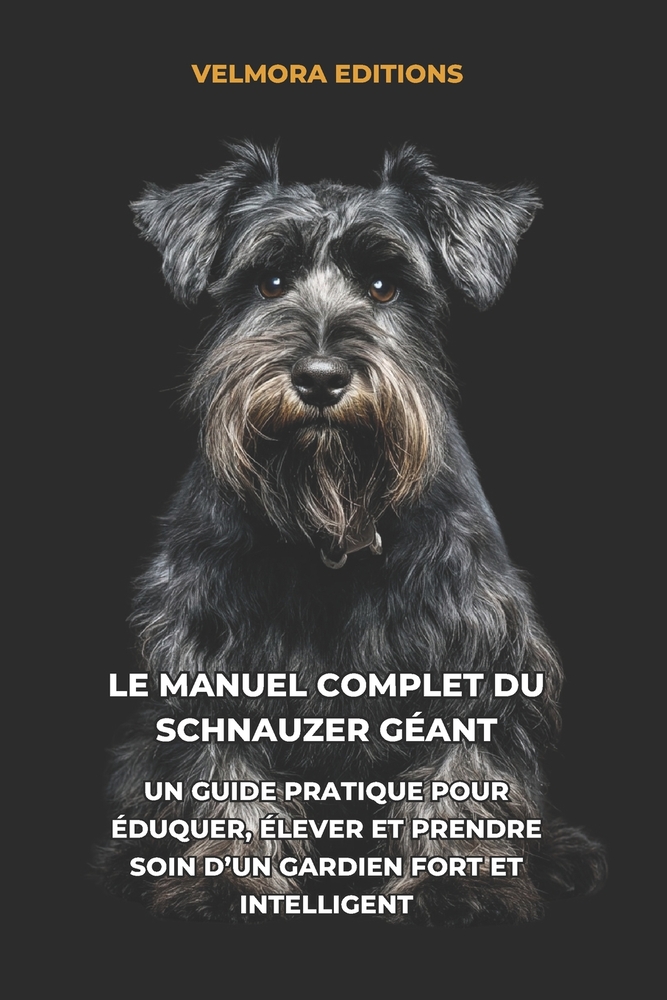 Le Manuel Complet du Schnauzer Géant: Un Guide Pratique pour Éduquer, Élever et Prendre Soin d'un Gardien Fort et Intelligent cover
