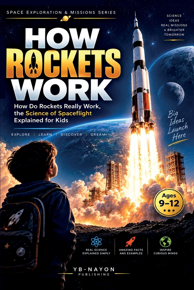 How Rockets Work: How Do Rockets Really Work, the Science of Spaceflight Explained for Kids cover