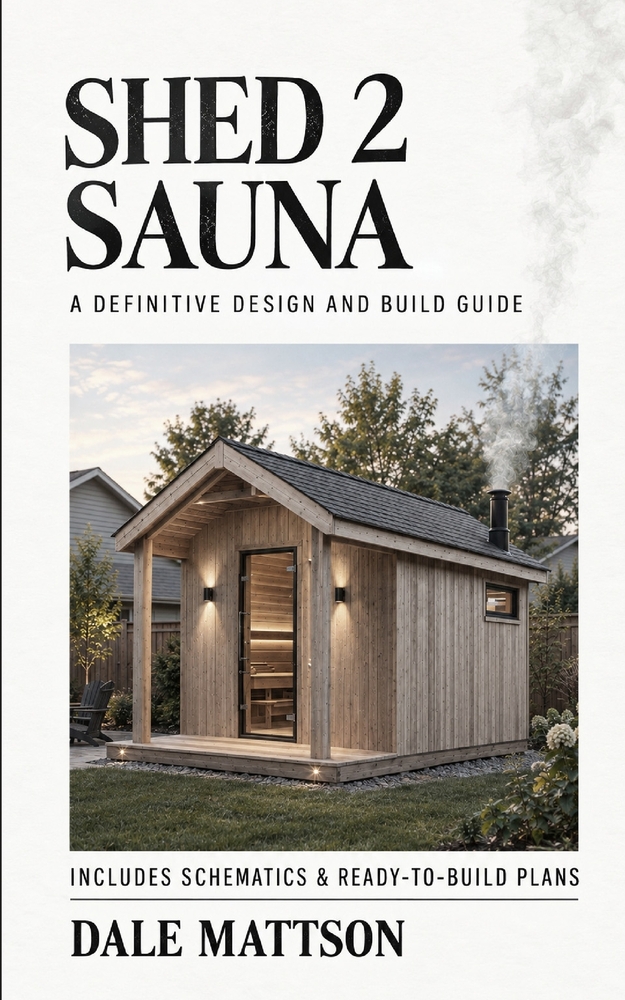 Shed 2 Sauna: A Definitive Design and Build Guide cover