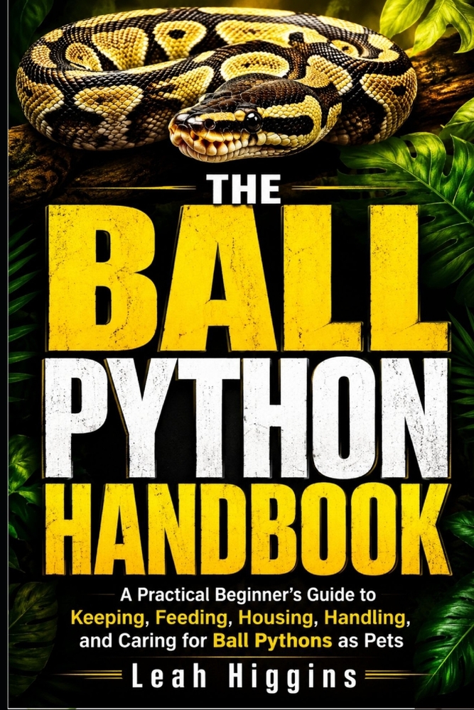 The Ball Python Handbook: A Practical Beginner's Guide to Keeping, Feeding, Housing, Handling, and Caring for Ball Pythons as Pets cover