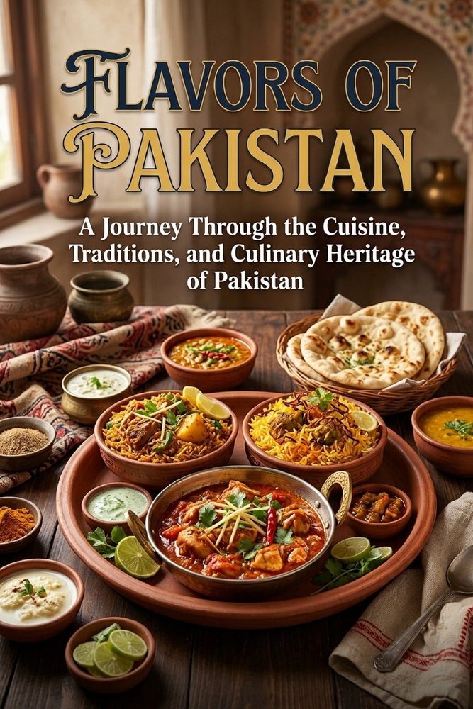 Flavors of Pakistan A Journey Through the Cuisine, Traditions, and Culinary Heritage of Pakistan cover