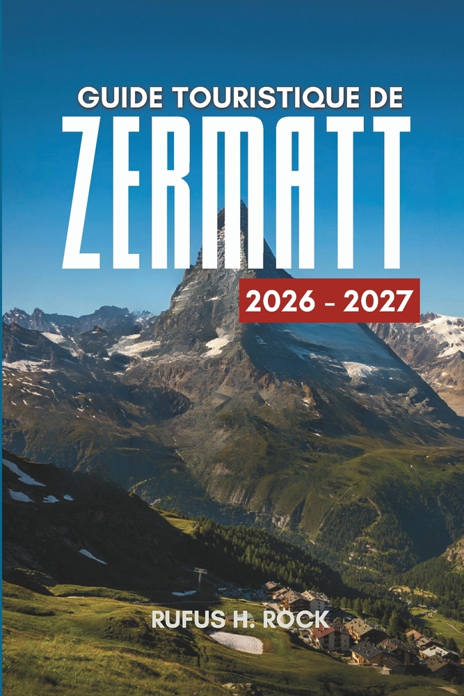 Guide touristique de Zermatt 2026-2027: Organisez votre séjour grâce à des itinéraires jour par jour, des conseils d'hébergement, des attractions et d cover