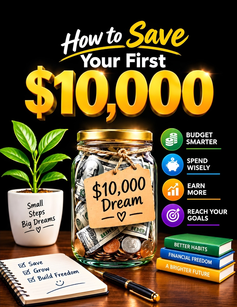 How to save your first $10,000 cover