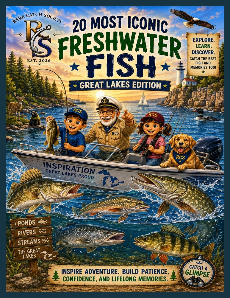 Great Lakes Fishing Adventure: 20 Most Iconic Fish of the Great Lakes cover