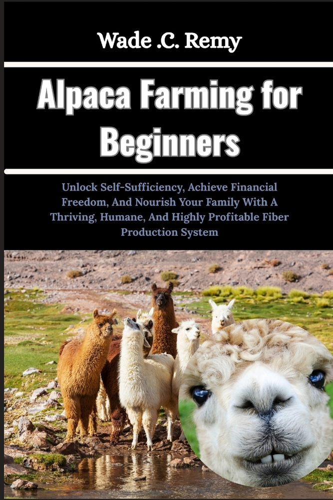 Alpaca Farming for Beginners: Unlock Self-Sufficiency, Achieve Financial Freedom, And Nourish Your Family With A Thriving, Humane, And Highly Profitab cover