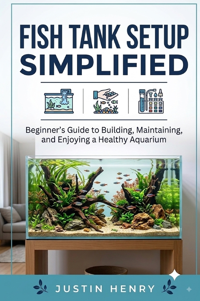 Fish Tank Setup Simplified: Beginner's Guide to Building, Maintaining, and Enjoying a Healthy Aquarium cover