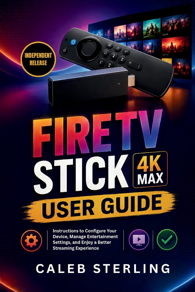 Fire TV Stick 4K Max User Guide: Instructions to Configure Your Device, Manage Entertainment Settings, and Enjoy a Better Streaming Experience cover