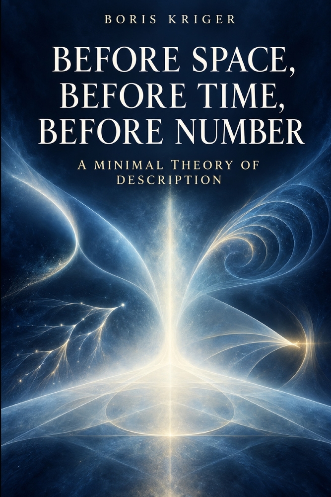 Before Space, Before Time, Before Number: A Minimal Theory of Description cover