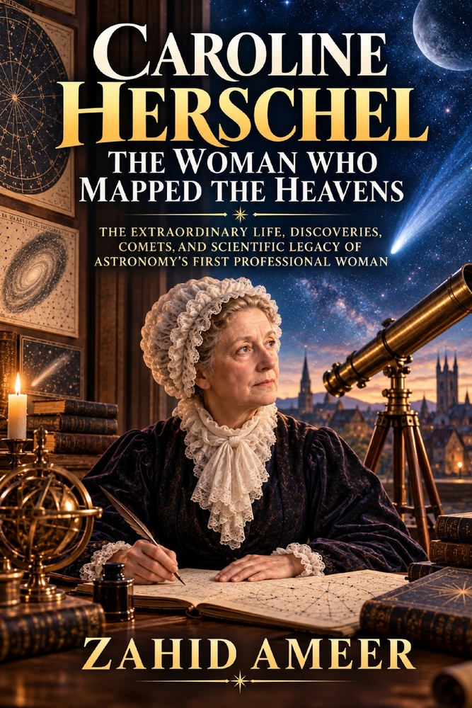 Caroline Herschel: The Woman Who Mapped the Heavens: The Extraordinary Life, Discoveries, Comets, and Scientific Legacy of Astronomy's First Professio cover
