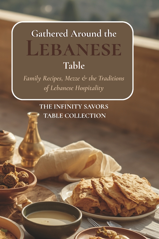 Gathered Around the Lebanese Table: Traditional Lebanese Recipes, Mezze, Breads, Sweets & the Food Culture of Lebanon cover