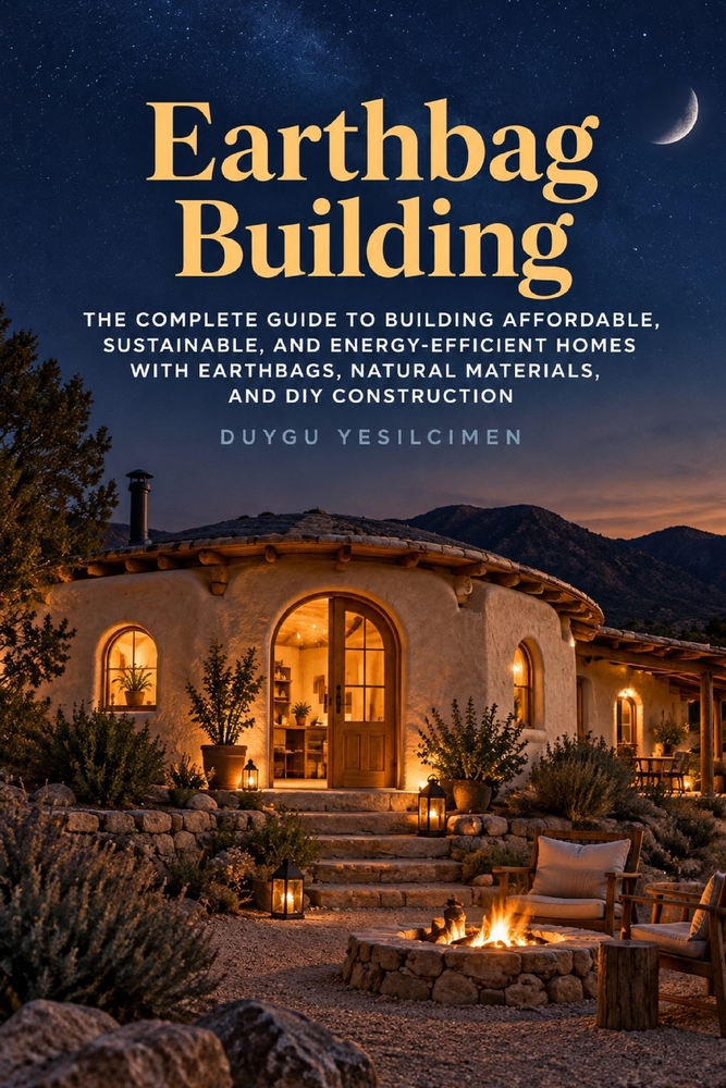 Earthbag Building: The Complete Guide to Building Affordable, Sustainable, and Energy-Efficient Homes with Earthbags, Natural Materials, and DIY Const cover