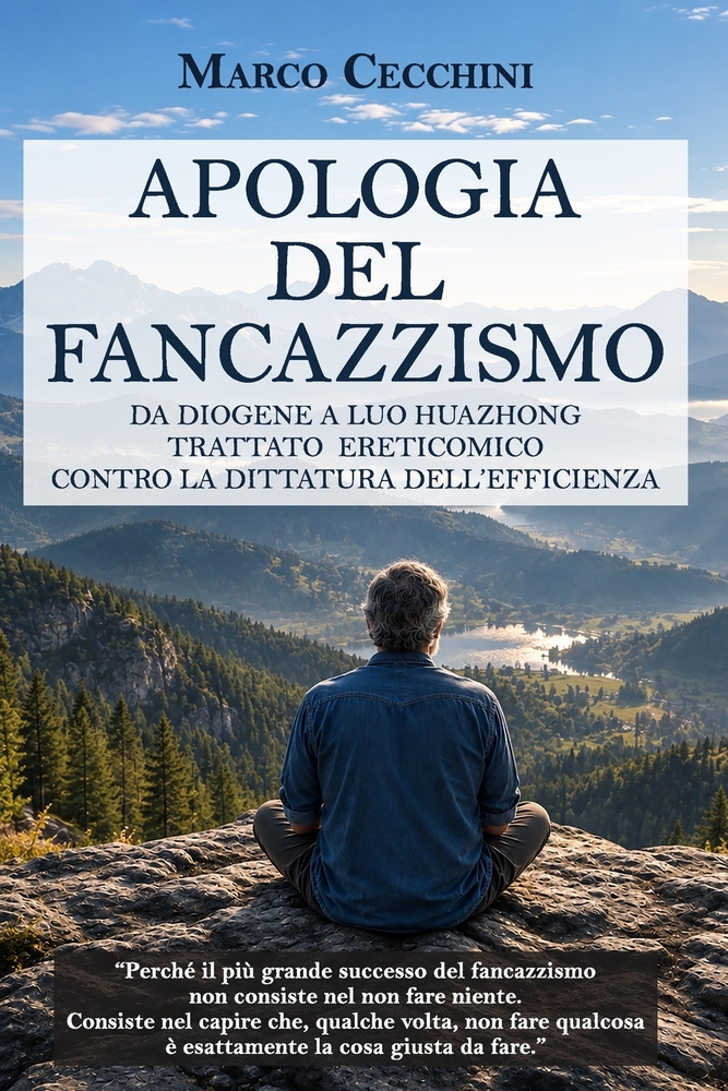 Apologia del Fancazzismo: Da Diogene a Luo Huazhong. Trattato Ereticomico Contro La Dittatura Dell'efficienza cover
