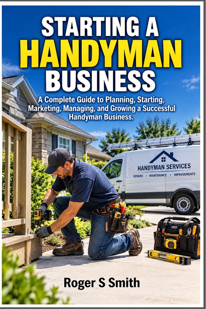 Starting a Handyman Business: A Complete Guide to Planning, Starting, Marketing, Managing, and Growing a Successful Handyman Business cover