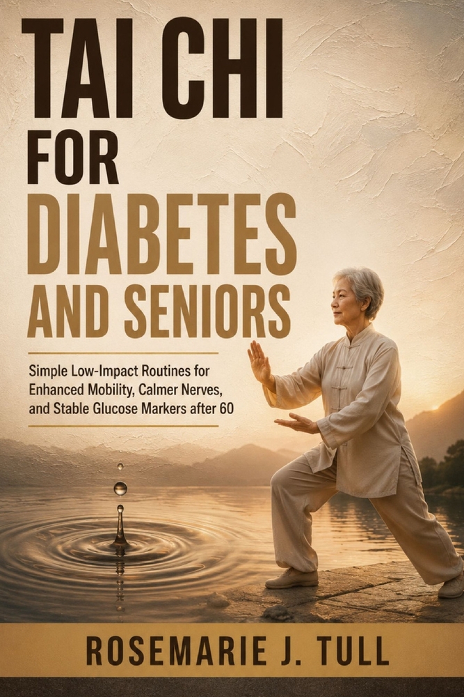 Tai Chi for Diabetes and Seniors: Simple Low-Impact Routines for Enhanced Mobility, Calmer Nerves, and Stable Glucose Markers cover