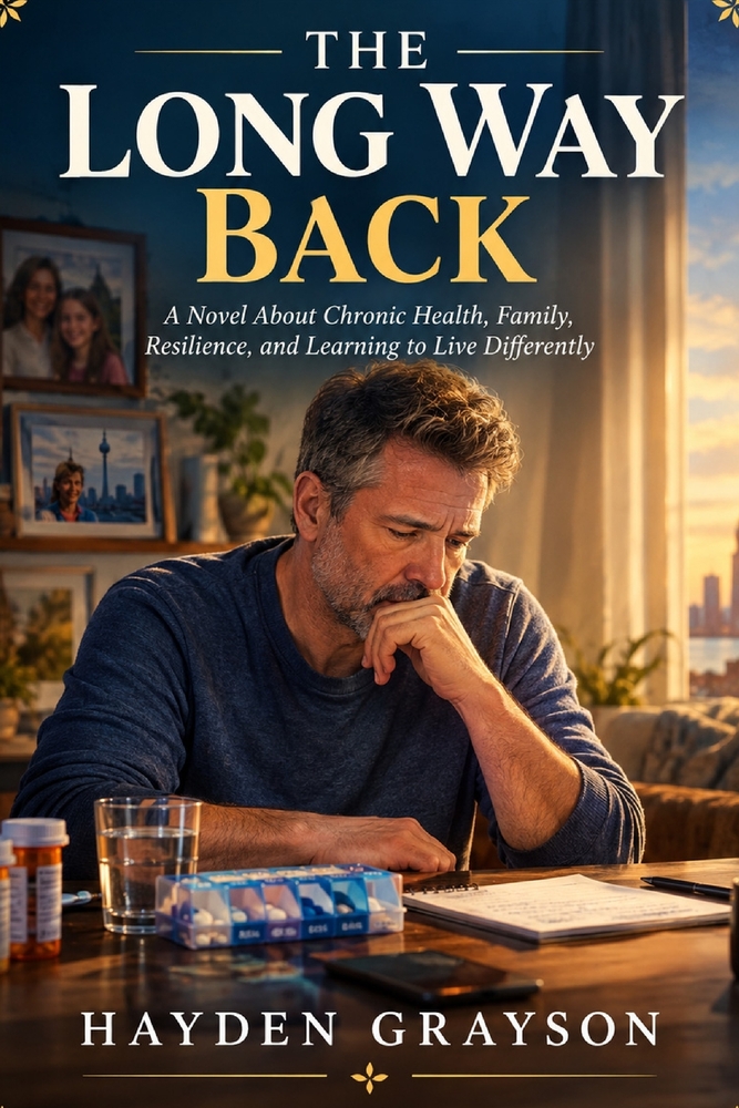 The Long Way Back: A Novel About Chronic Health, Family, Resilience, and Learning to Live Differently cover